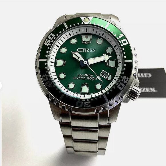 Men's Promaster Green Citizen Watch - Picture 1 of 4